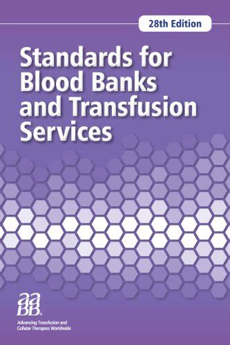 aabb blood bank book
